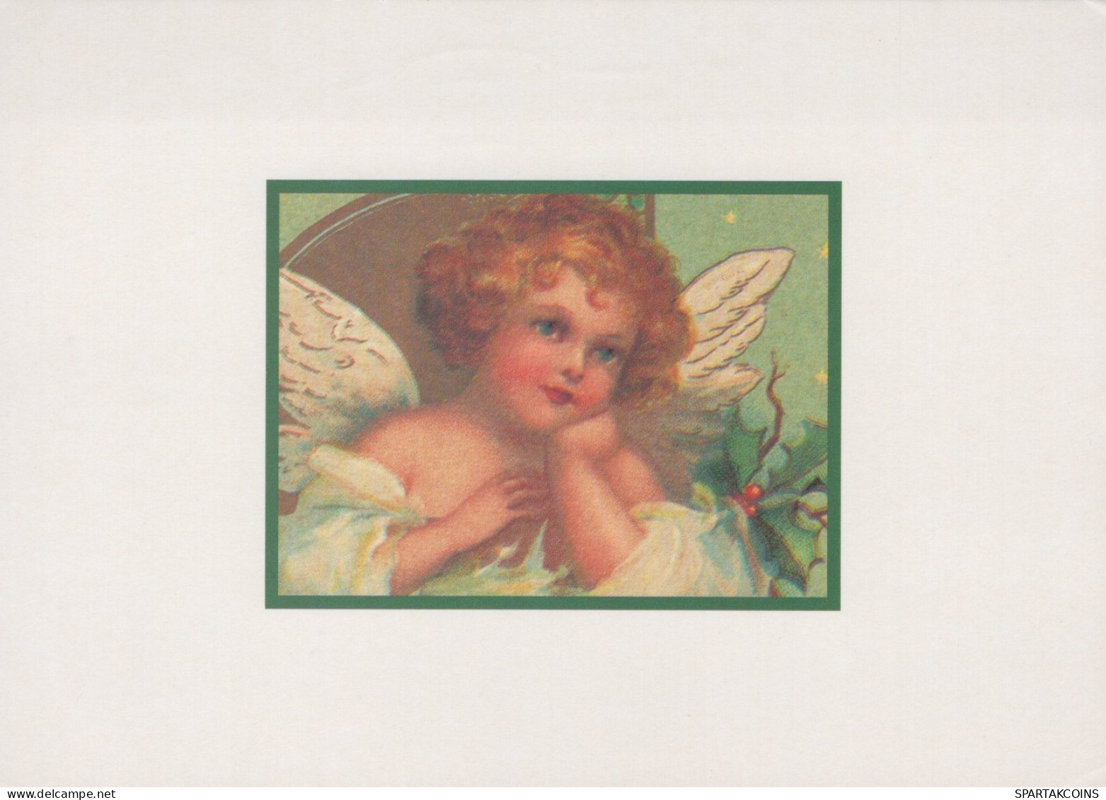 ENGEL WEIHNACHTSFERIEN Feiern & Feste Vintage Ansichtskarte Postkarte CPSM #PAH086.DE - Angels