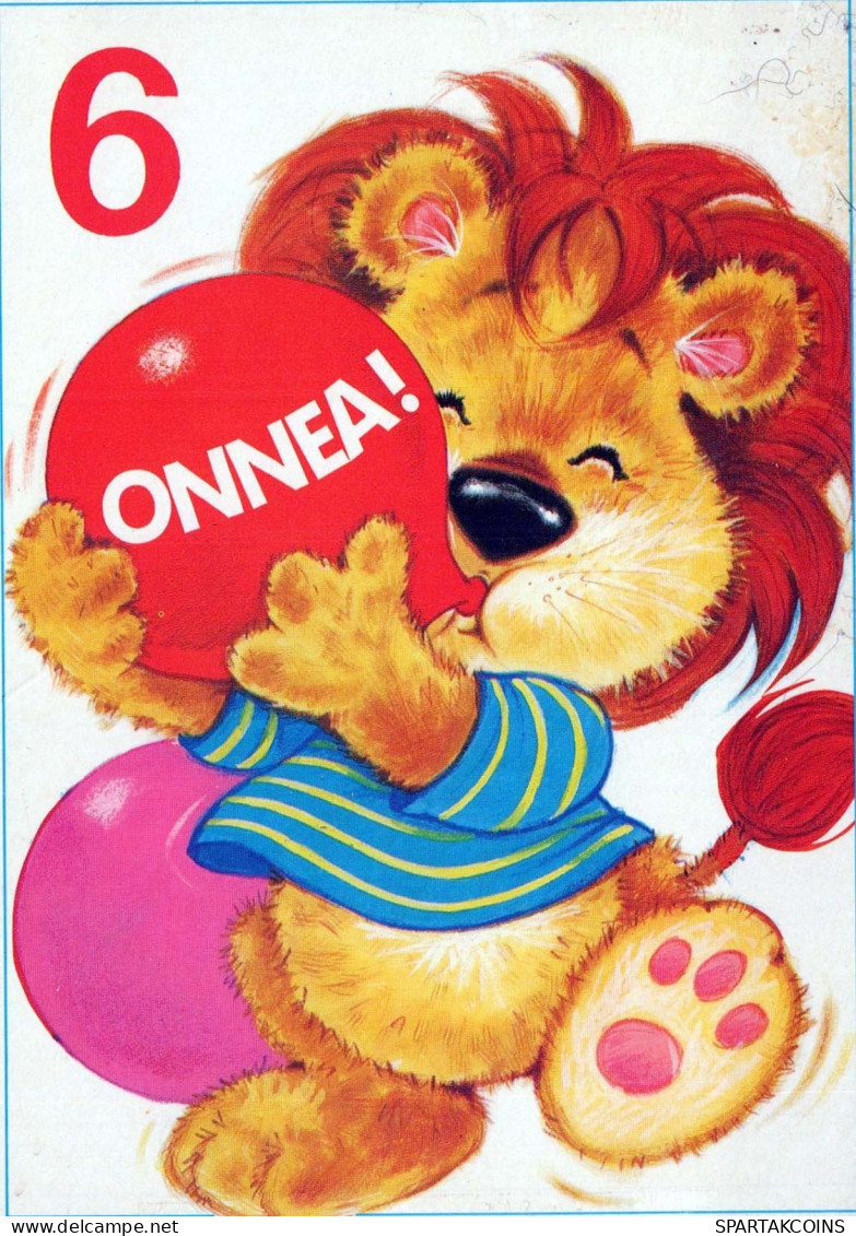 LION Animals Vintage Postcard CPSM #PBS050.GB - Löwen