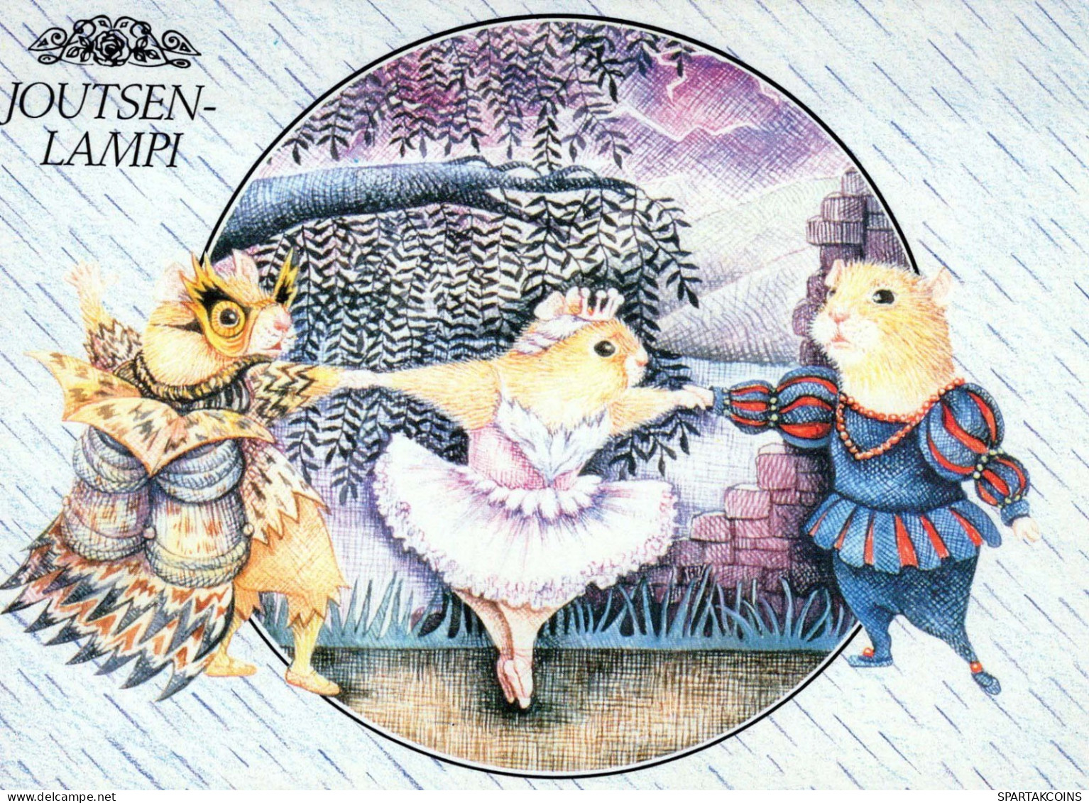 MOUSE Animals Vintage Postcard CPSM #PBR247.GB - Other & Unclassified