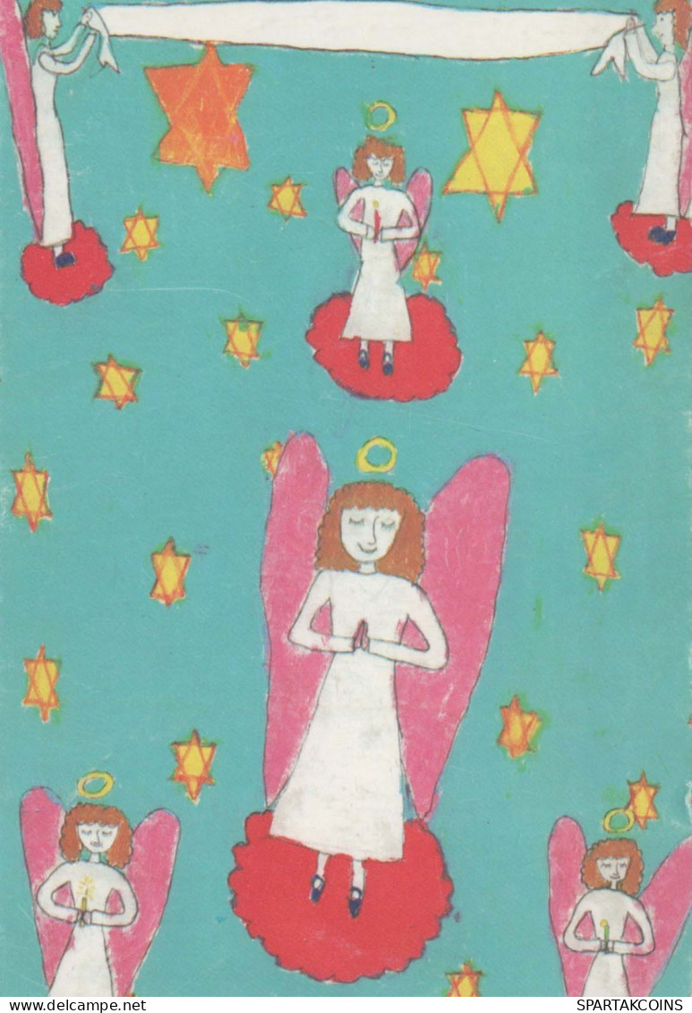 ANGEL Christmas Vintage Postcard CPSM #PBP373.GB - Angels