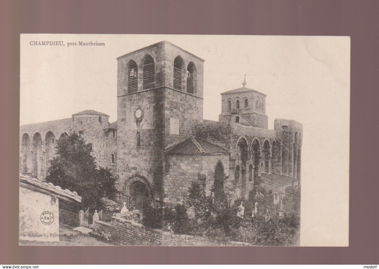 CPA - 42 - Champdieu, Près Montbrison - (Eglise) - Non Circulée - Montbrison