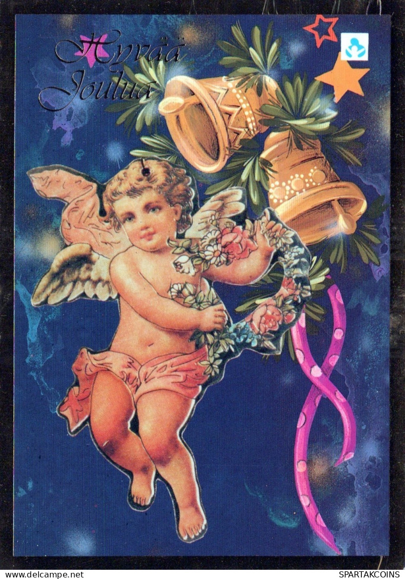 ANGEL CHRISTMAS Holidays Vintage Postcard CPSM #PAJ290.GB - Anges