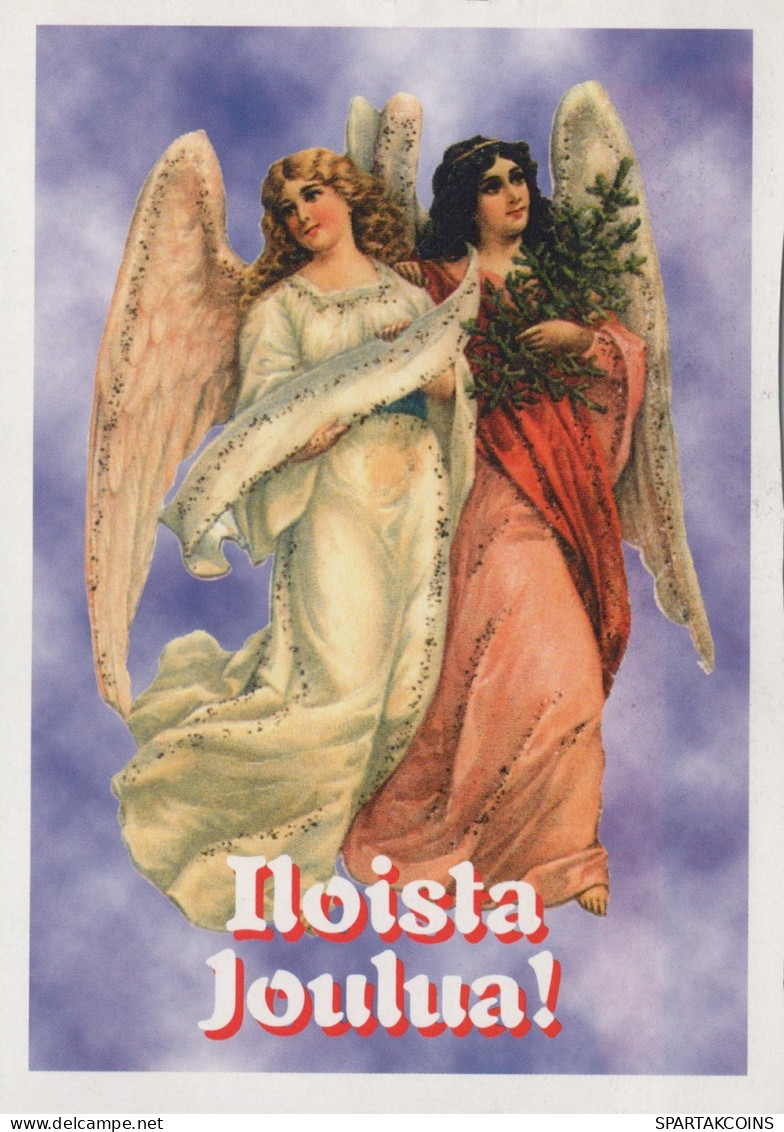 ANGEL CHRISTMAS Holidays Vintage Postcard CPSM #PAH964.GB - Anges