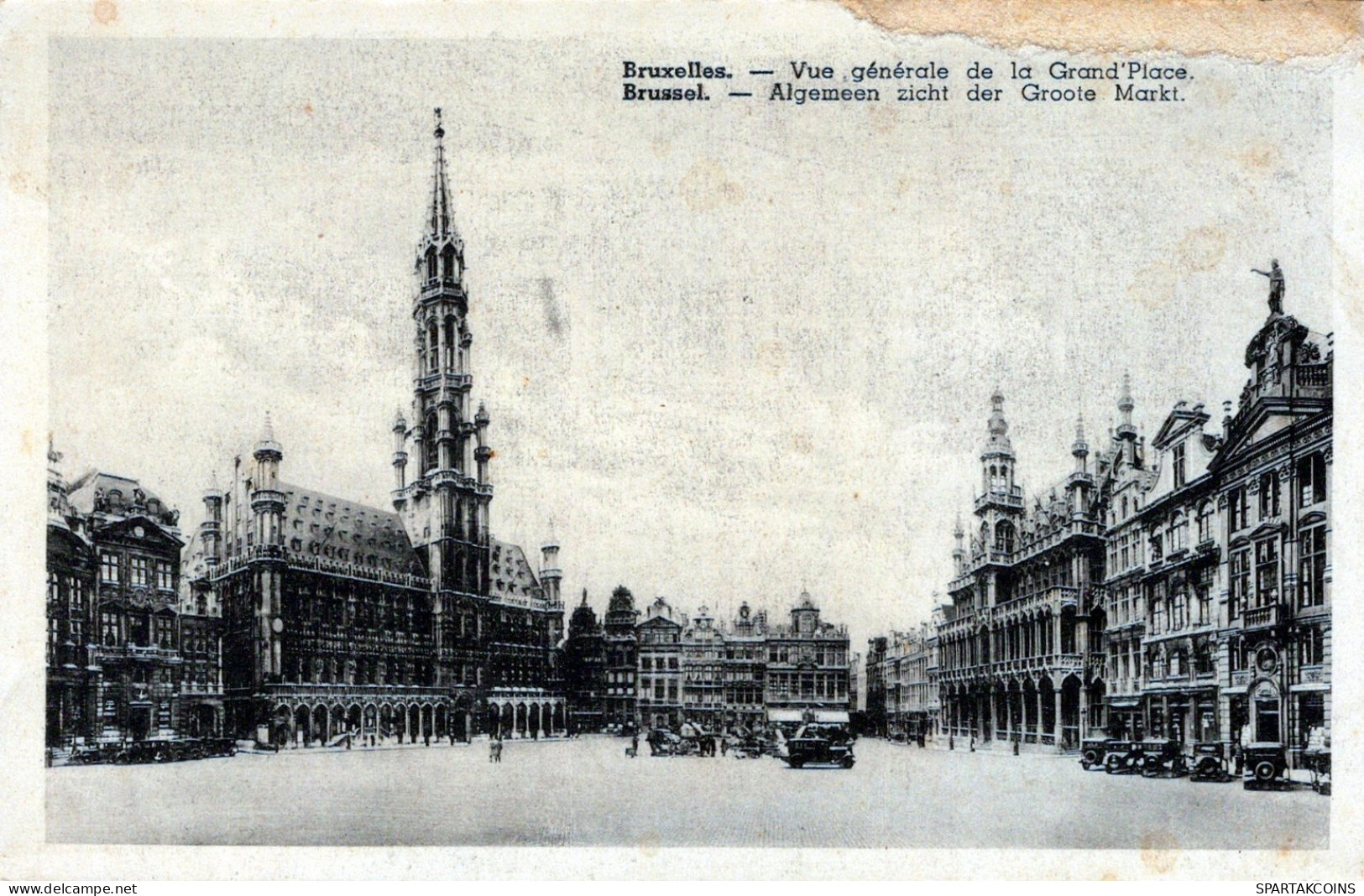 BELGIEN BRÜSSEL Postkarte CPA #PAD747.DE - Bruxelles-ville