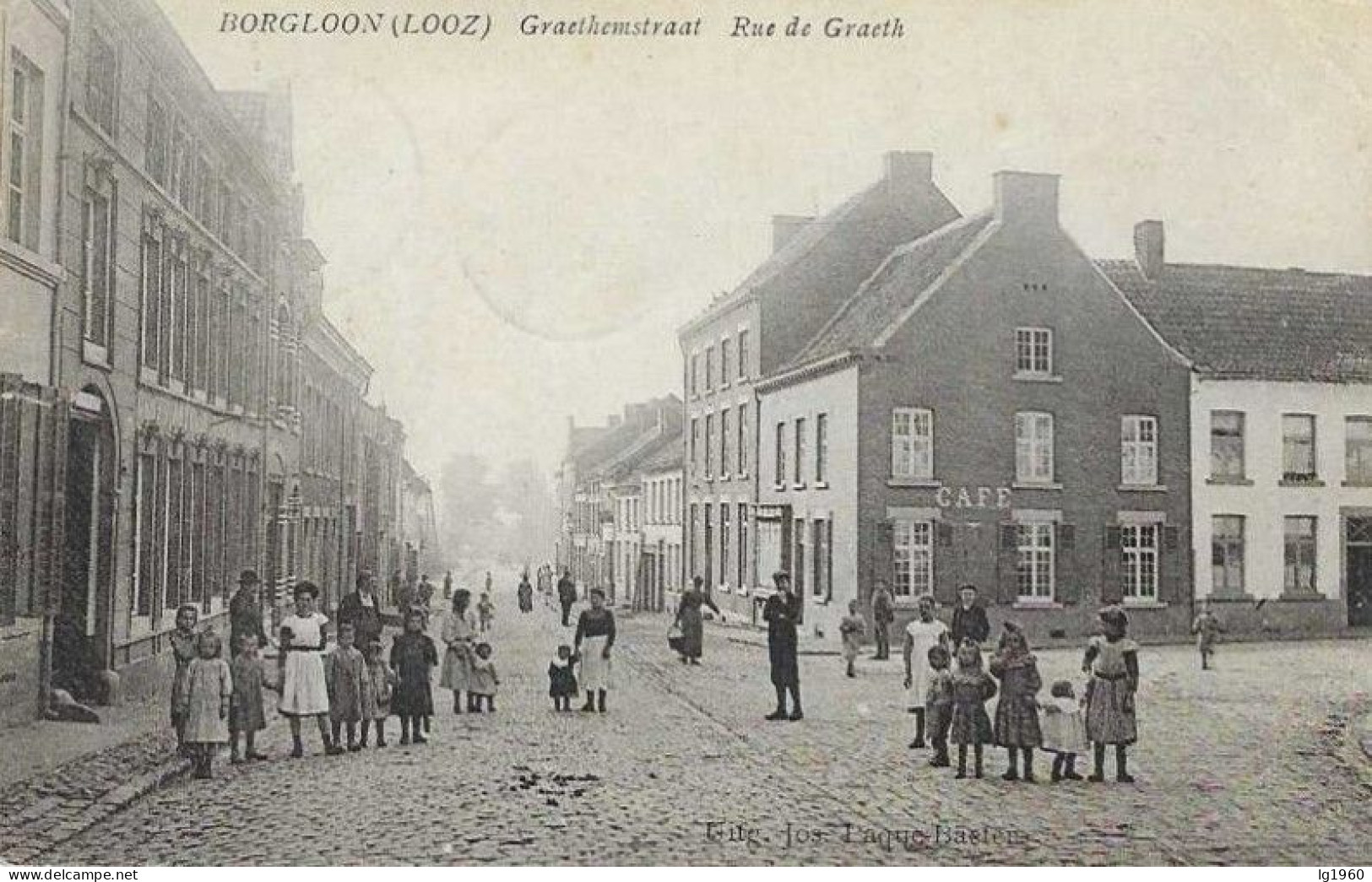 Borgloon - Graethemstraat  -1908 - Borgloon