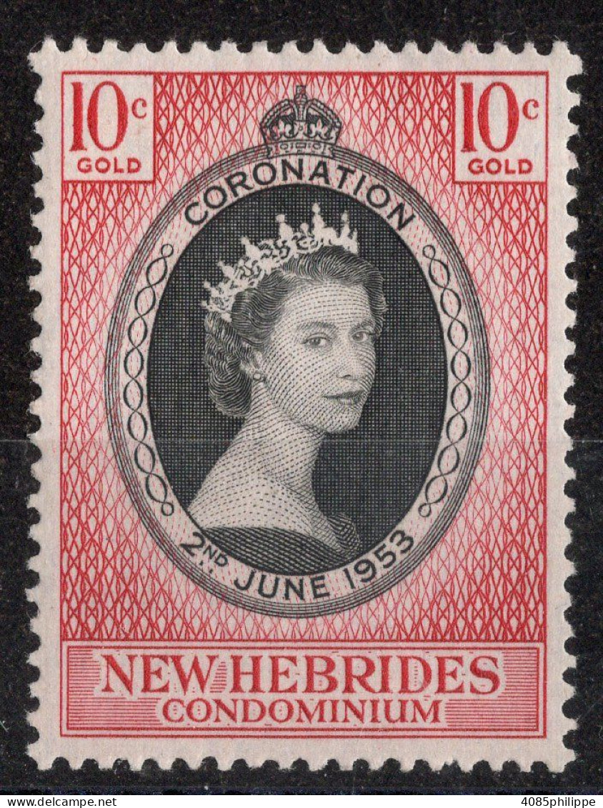 Nouvelles HEBRIDES Timbre-poste N°166* Neuf Charnière  TB Cote : 2€50 - Unused Stamps