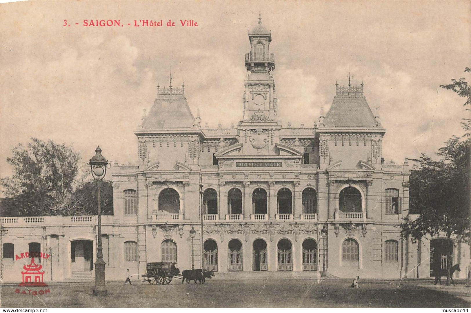 SAIGON - L HOTEL DE VILLE - Vietnam