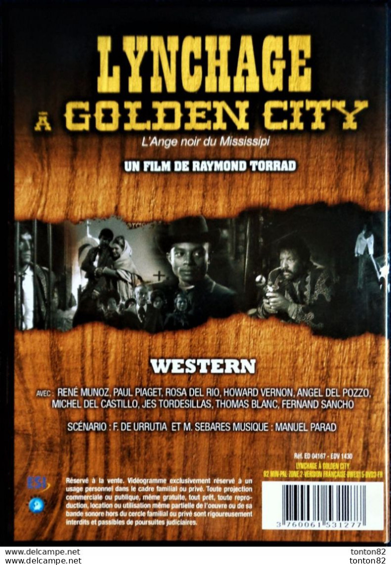 Lynchage à Golden City - René Munoz - Paul Piaget - Rosa Del Rio . - Western / Cowboy