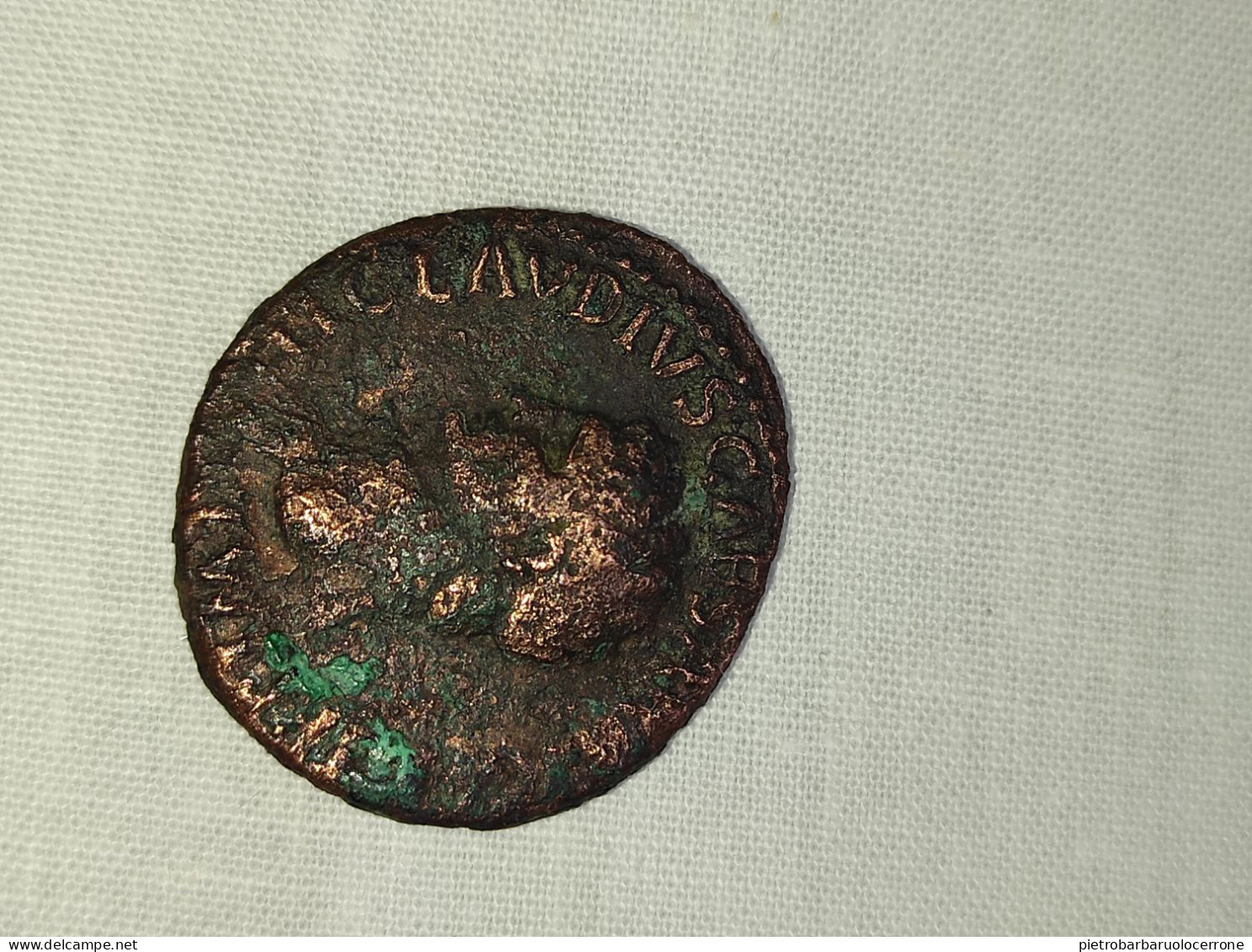 Moneta Romana Asse Di Claudio Libertà Augusta - Les Julio-Claudiens (-27 à 69)