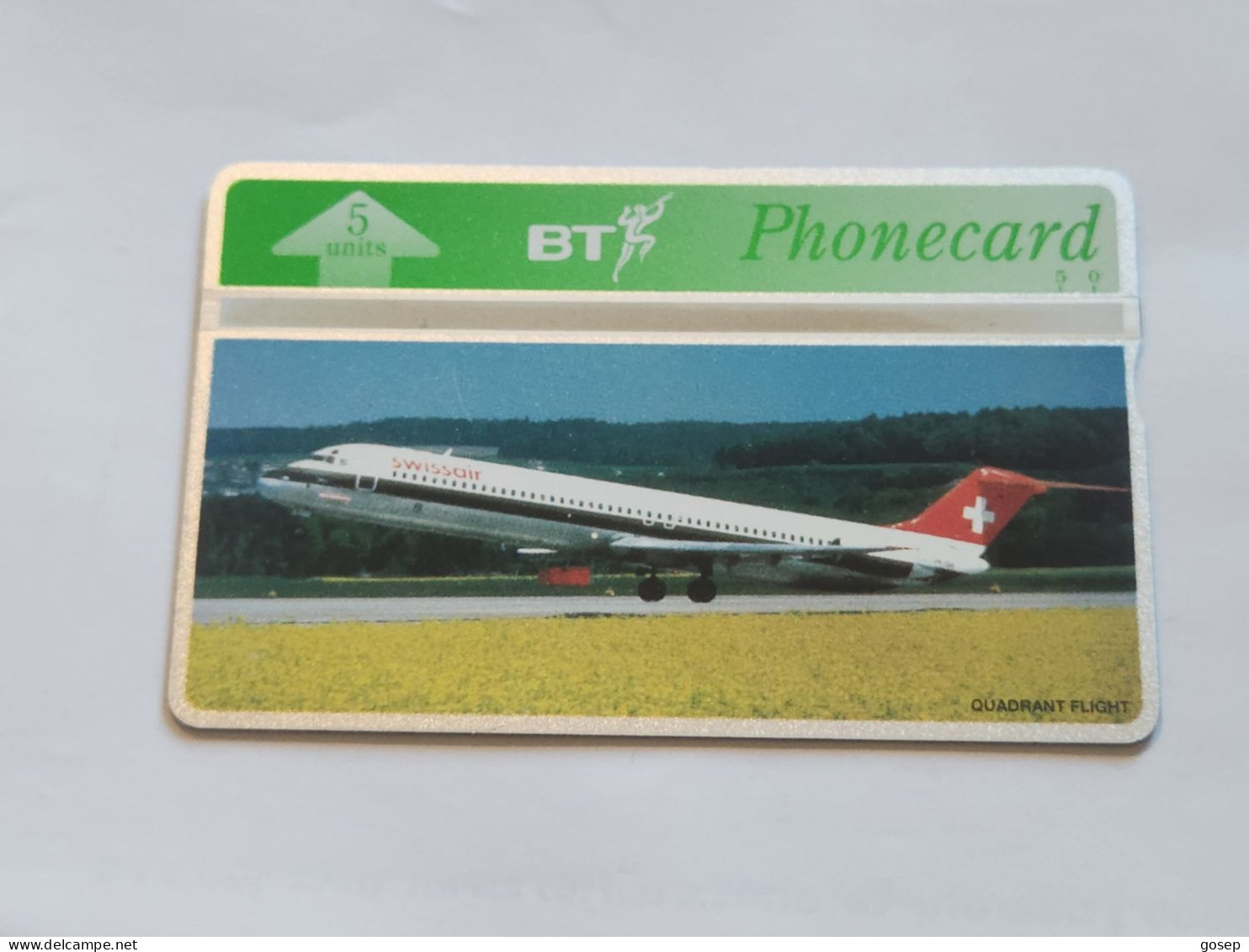 United Kingdom-(BTG-433)-Swissair Quadrant Flight-(366)(5units)(405K31198)(tirage-550)-price Cataloge-10.00£-mint - BT Emissioni Generali