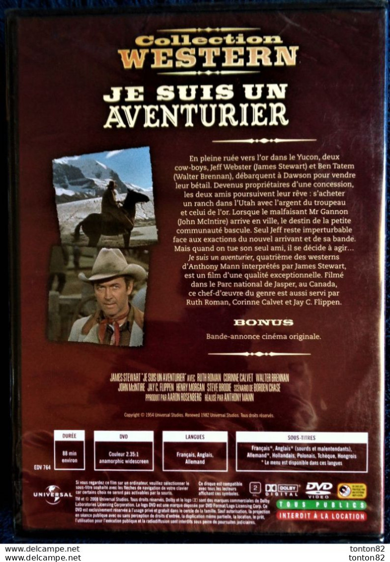 Je Suis Un Aventurier - James Stewart . - Western/ Cowboy