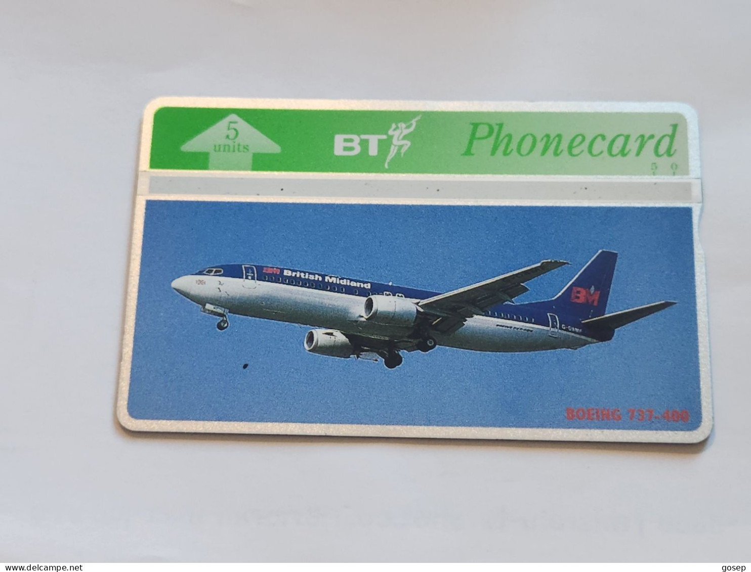 United Kingdom-(BTG-436)-International Airlines-(4)-(367)(5units)(405K33323)(tirage-1.000)-price Cataloge-8.00£-mint - BT General Issues