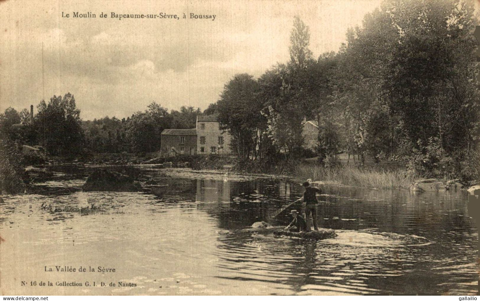 LE MOULIN DE BAPEAUME SUR SEVRE A BOUSSAY - Boussay