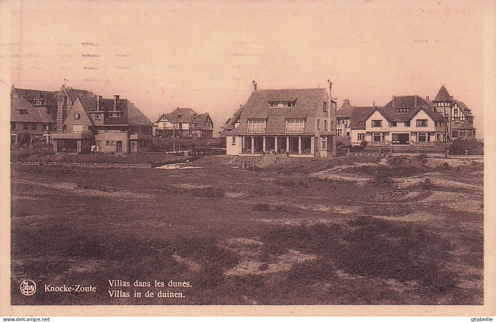 KNOKKE - KNOCKE - ZOUTE -villas Dans Les Dunes - Knokke