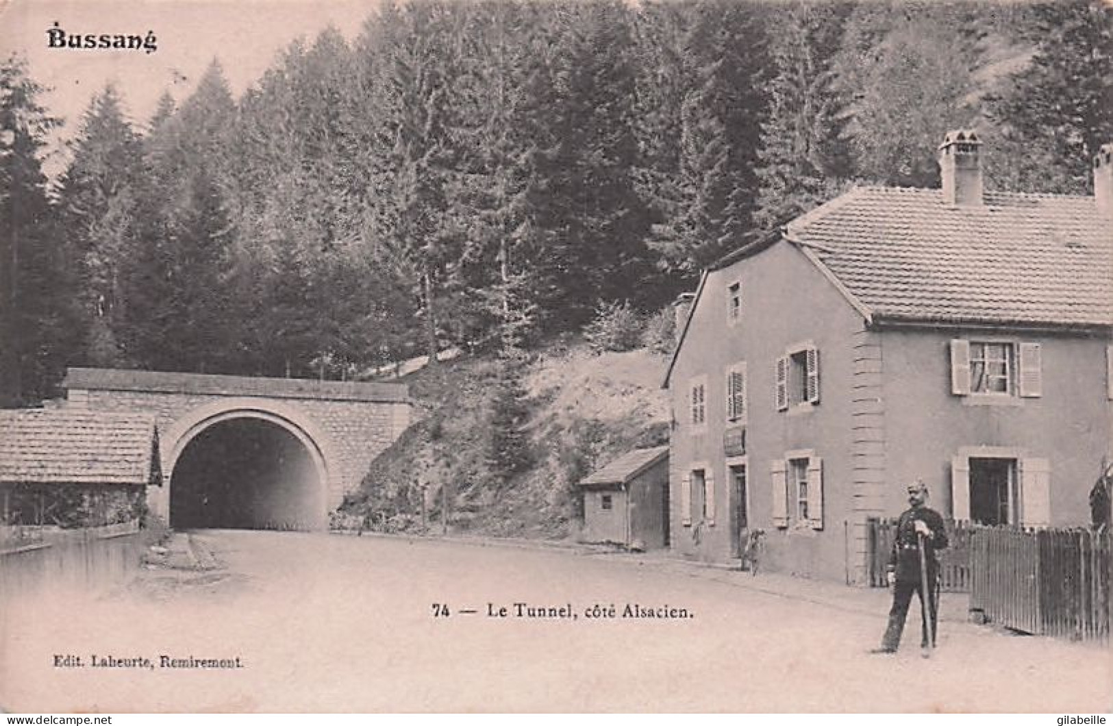 88 - BUSSANG - Le Tunnel Coté Alsacien - Bussang