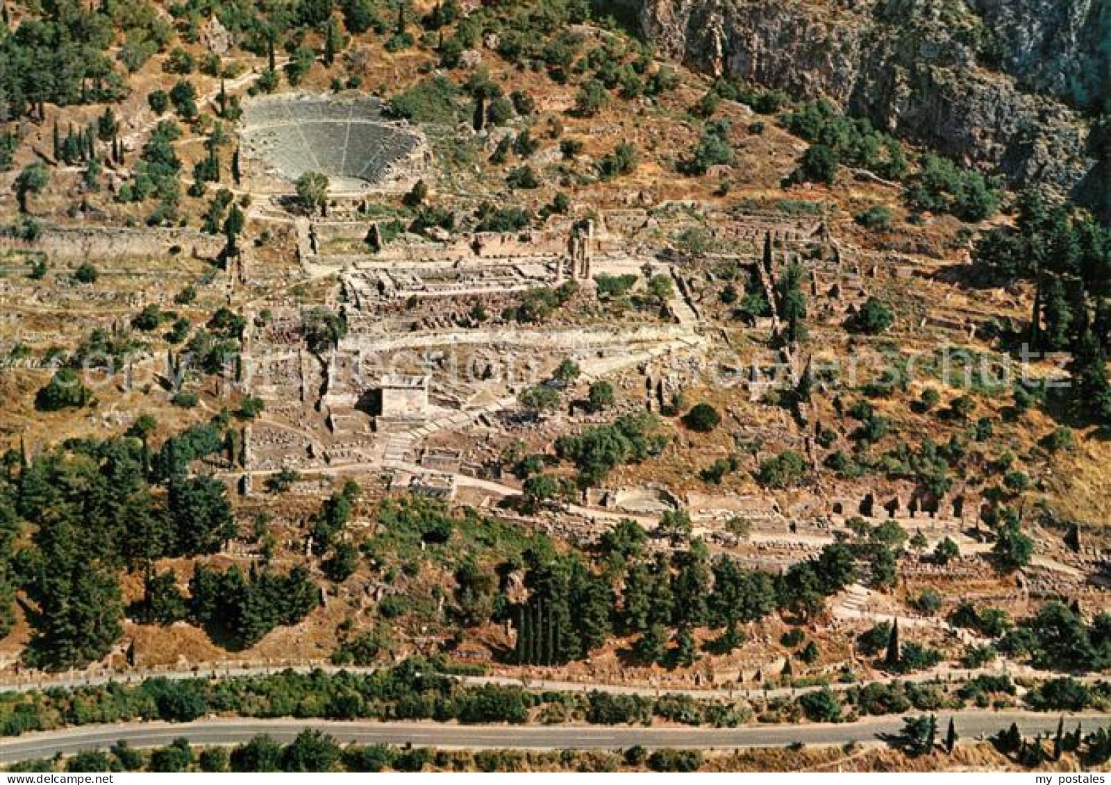73577201 Delfi Delphi Sanctuary Of Apollo Antike Staette Apollonheiligtum Fliege - Greece