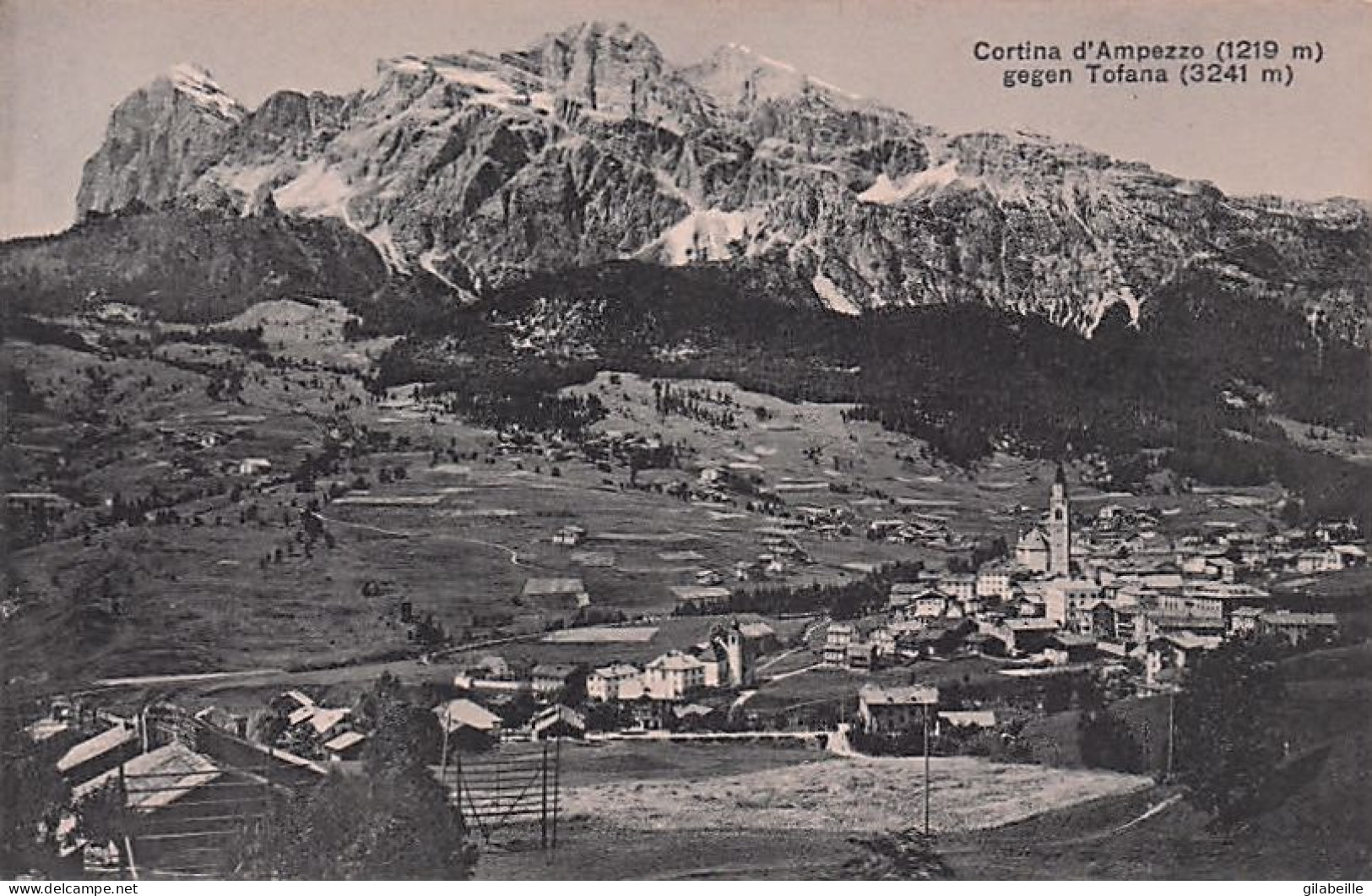 Cortina D'AMPEZZO - Gegen Tofana - Belluno