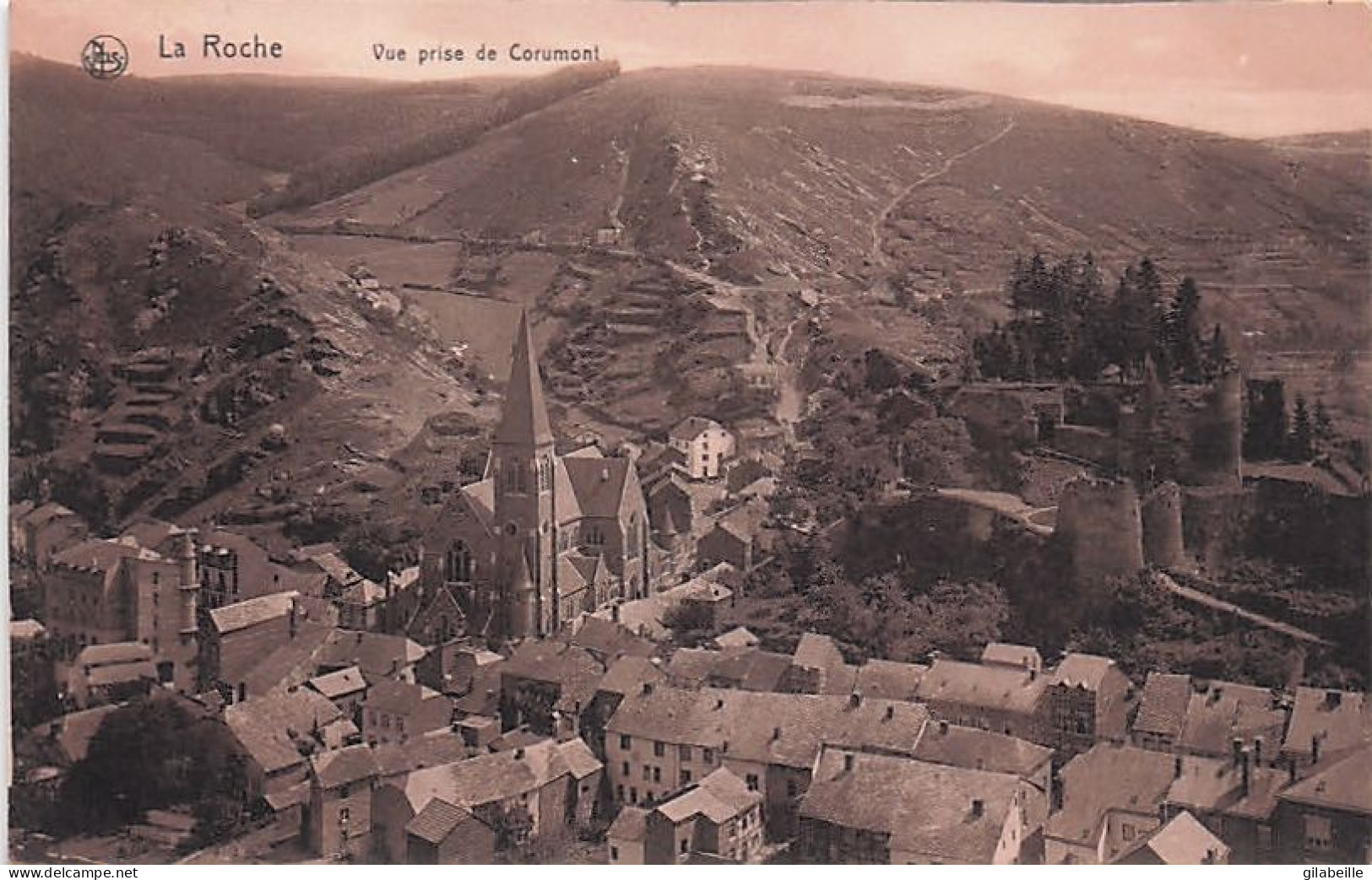 LA ROCHE- LAROCHE En ARDENNE -  Vue Prise De Corumont - La-Roche-en-Ardenne