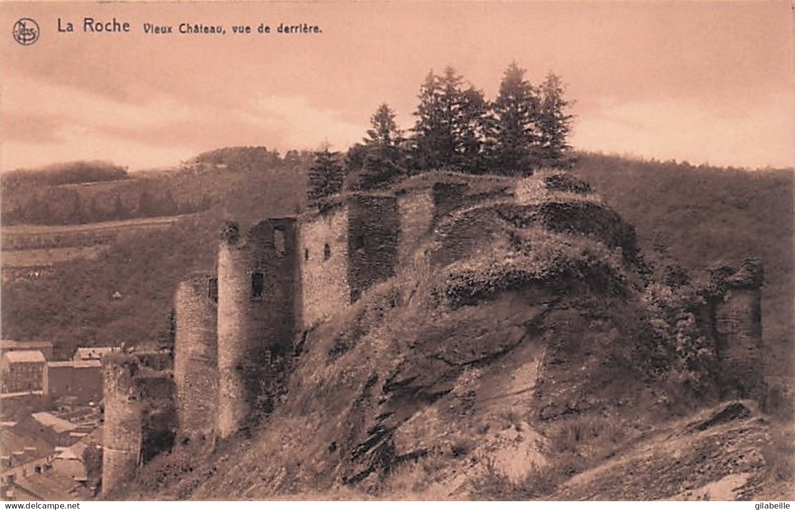LA ROCHE- LAROCHE En ARDENNE -  Vieux Chateau - Vue De Derriere - La-Roche-en-Ardenne