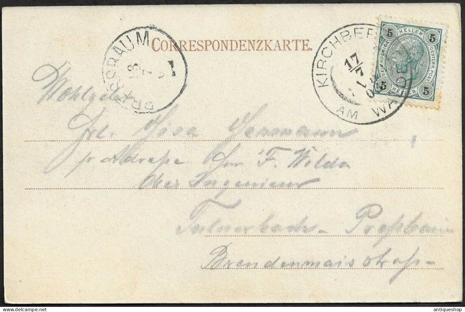 Germany-----Kirchberg Im Wald----old Postcard - Regen