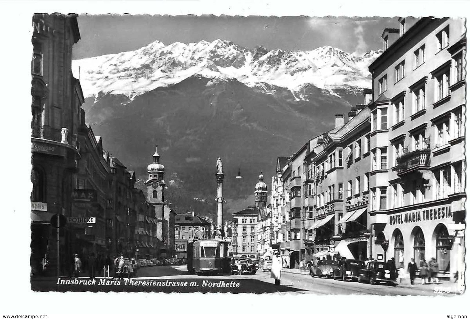 32497 - Innsbruck Maria Theresienstrasse Mit Nordkette Tram - Innsbruck