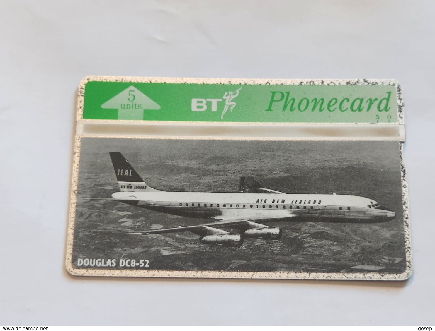 United Kingdom-(BTG-439)-Air New Zealand-(2)-Douglas-(374)(5units)(405K37795)(tirage-1.000)-price Cataloge-8.00£-mint - BT Algemene Uitgaven