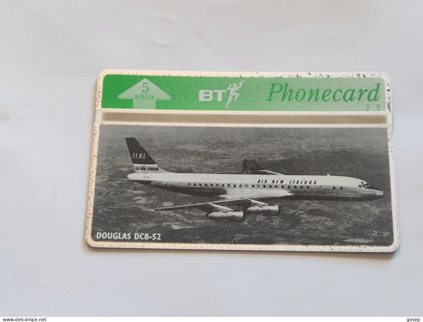 United Kingdom-(BTG-439)-Air New Zealand-(2)-Douglas-(376)(5units)(405K37792)(tirage-1.000)-price Cataloge-8.00£-mint - BT Algemene Uitgaven