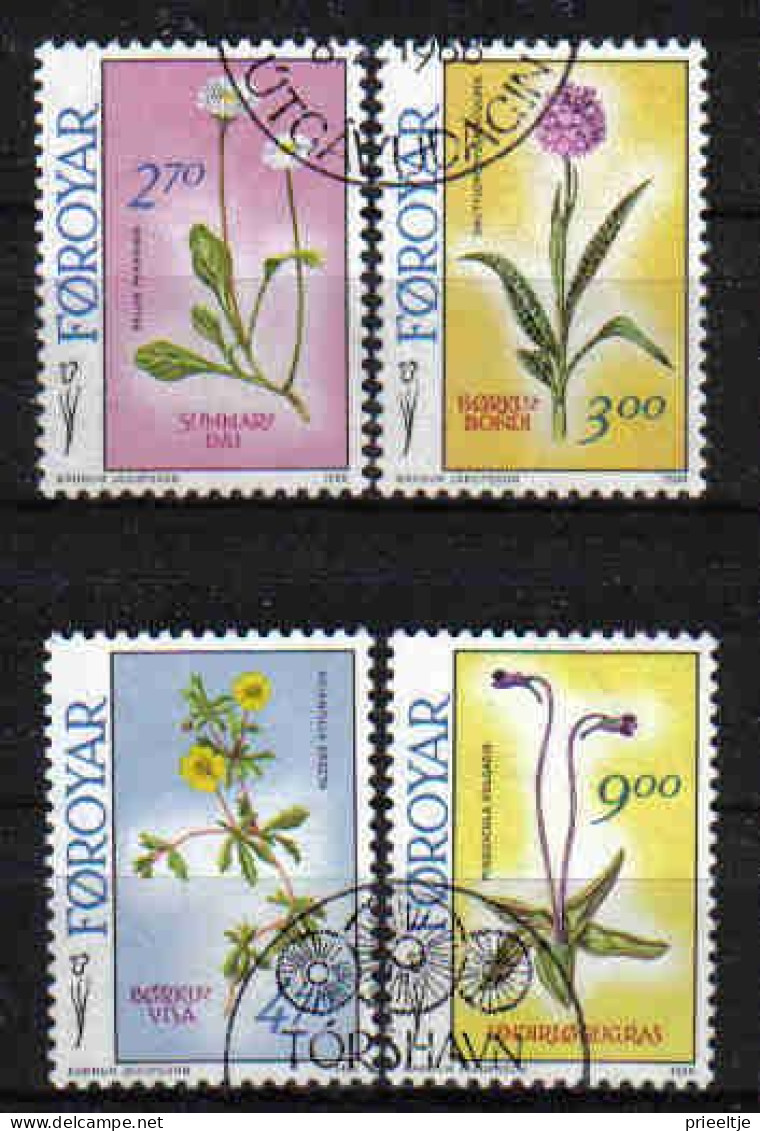 Faroer 1988 Flowers Y.T. 156/159 (0) - Faroe Islands