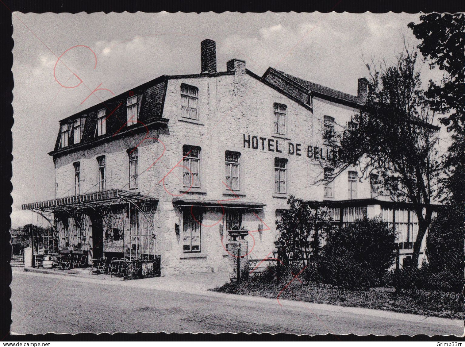 Érezée - Hôtel De Belle-Vue - R. Delveaux - Fotokaart - Erezee