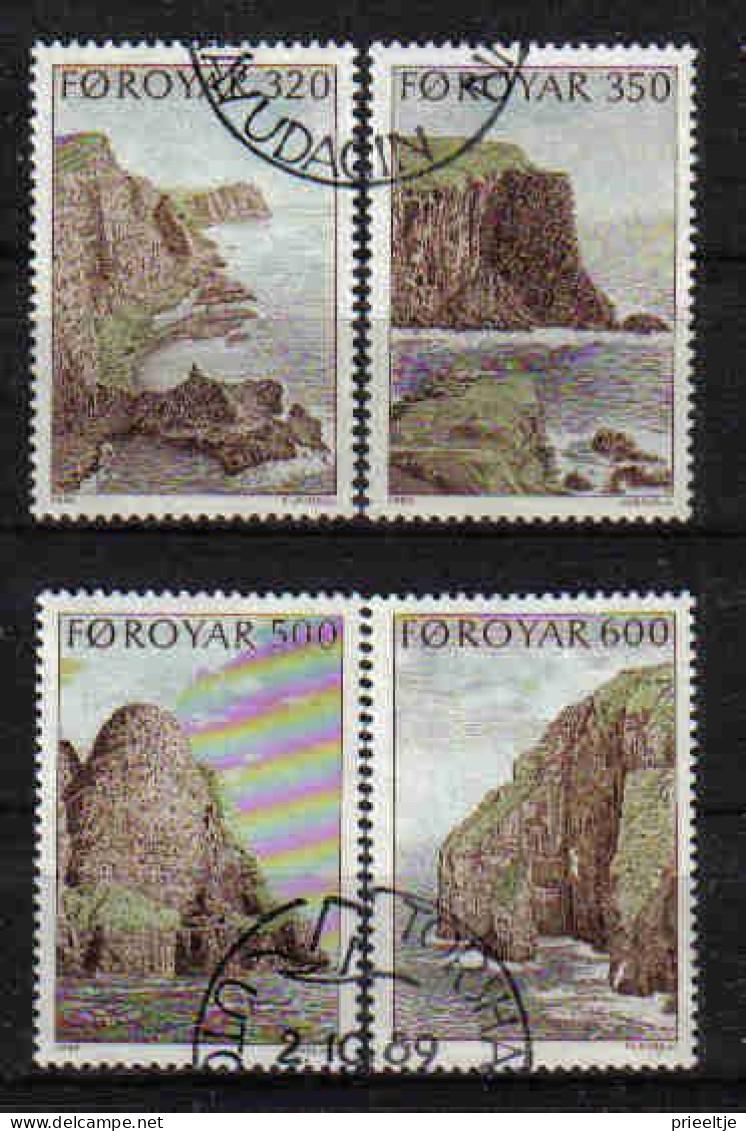 Faroer 1989 Landscapes Y.T. 184/187 (0) - Färöer Inseln