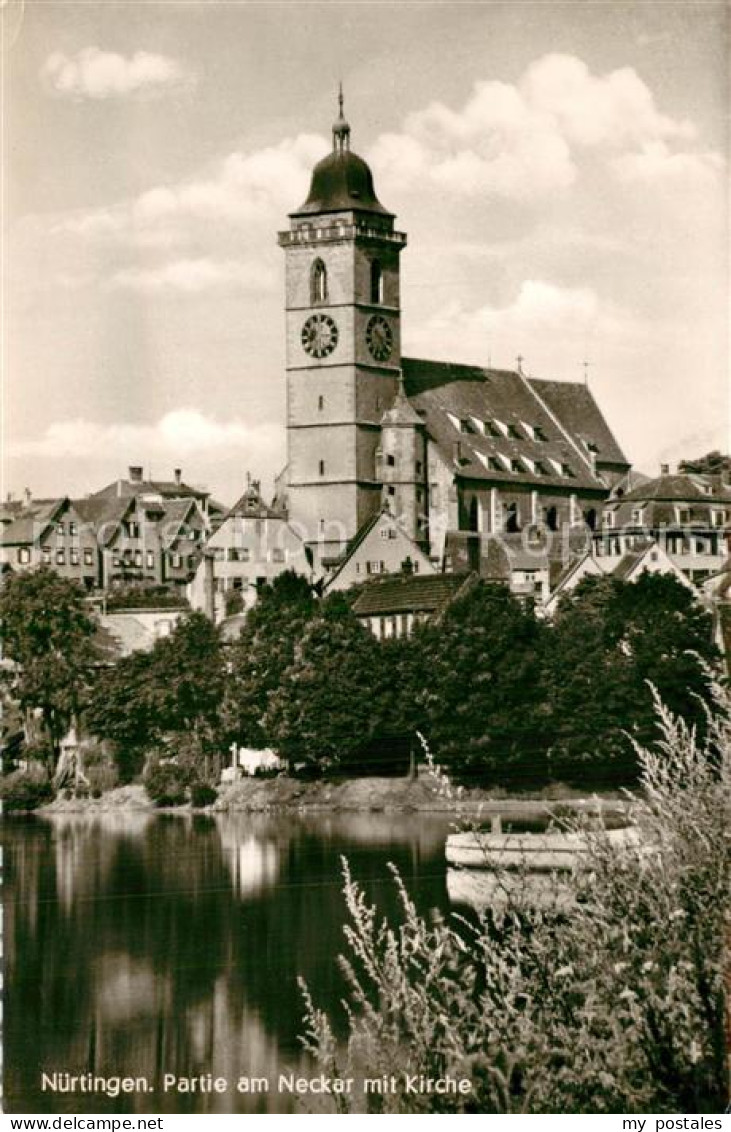 73563898 N?rtingen Neckar Kirche  - Te Identificeren