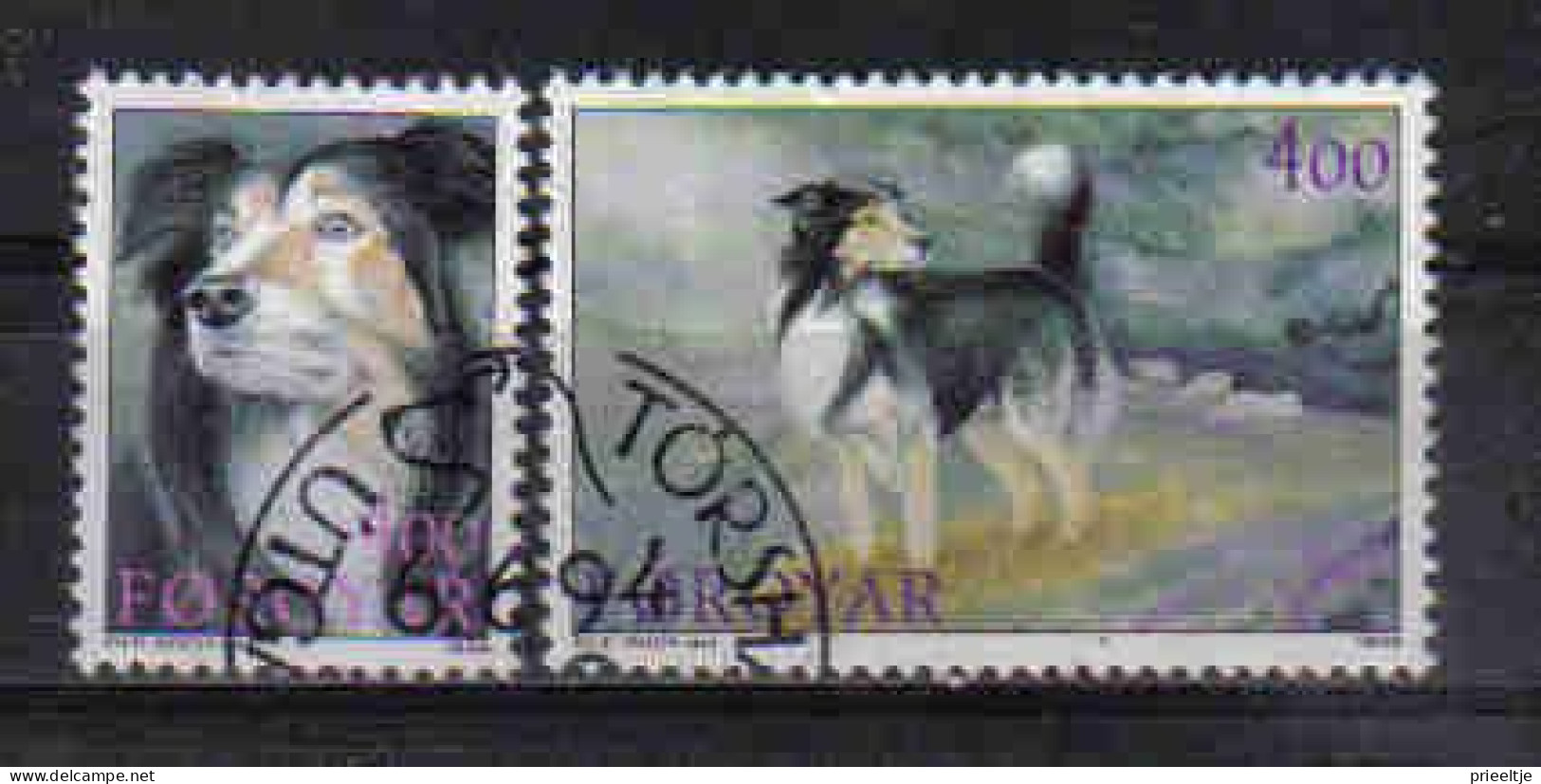 Faroer 1994 Dogs  Y.T. 258/259 (0) - Färöer Inseln