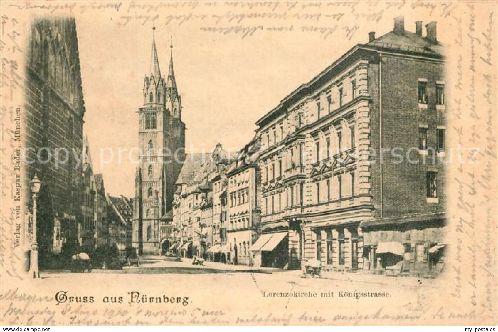 73556369 N?rnberg Lorenzokirche K?nigsstrasse   - To Identify