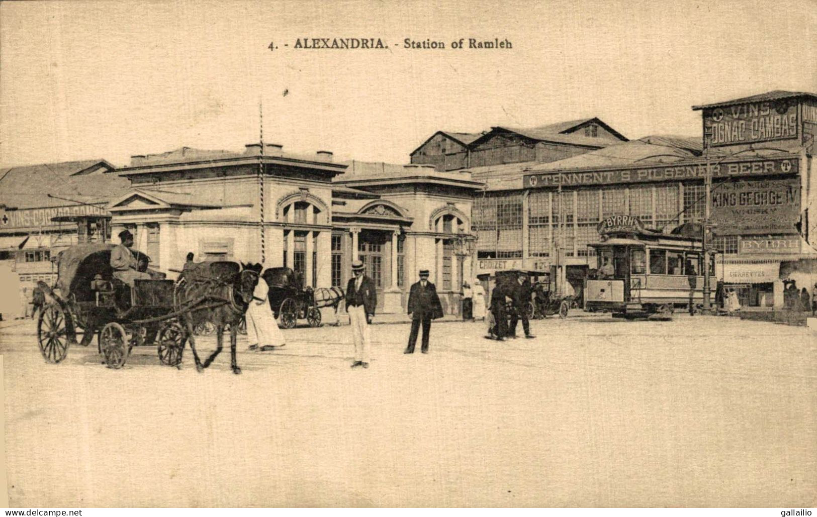 ALEXANDRIA STATION OF RAMLEH - Alejandría