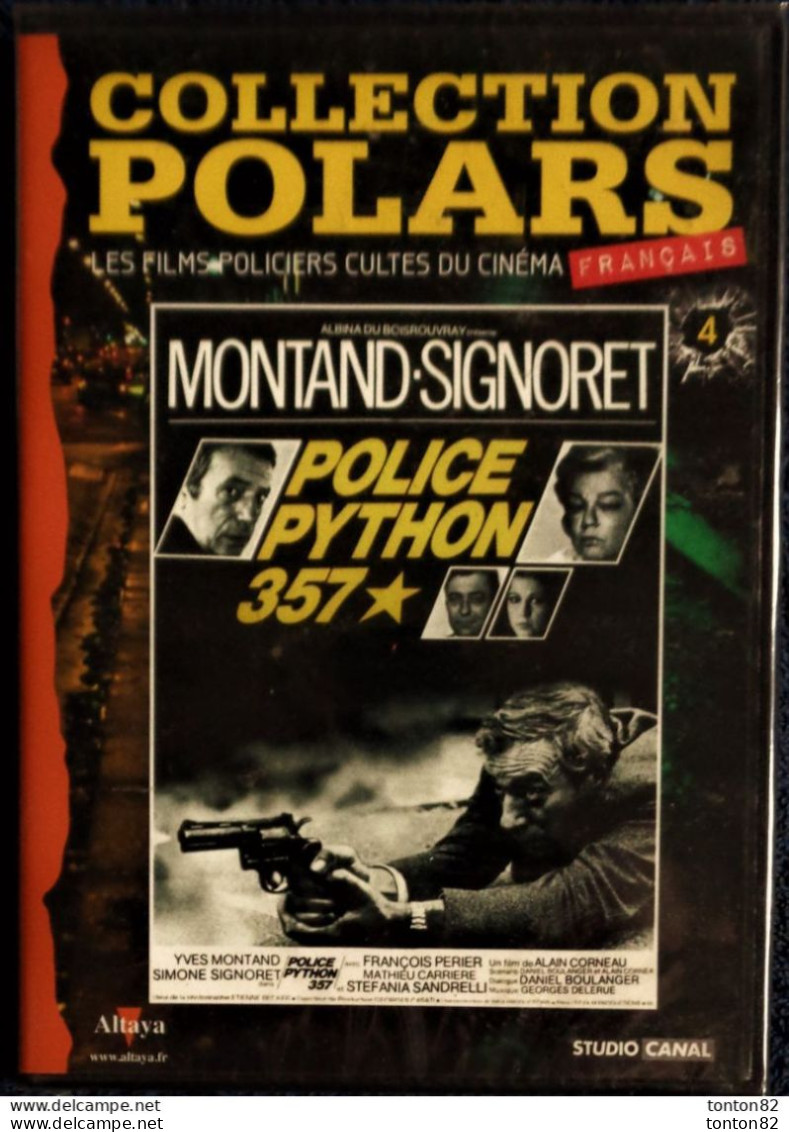 Police Python 357 * - Yves Montand - Simone Signoret - François Perier . - Policiers