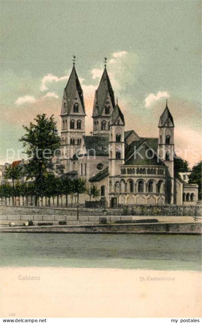 73551222 Coblenz Koblenz St Castorkirche Coblenz Koblenz - Koblenz
