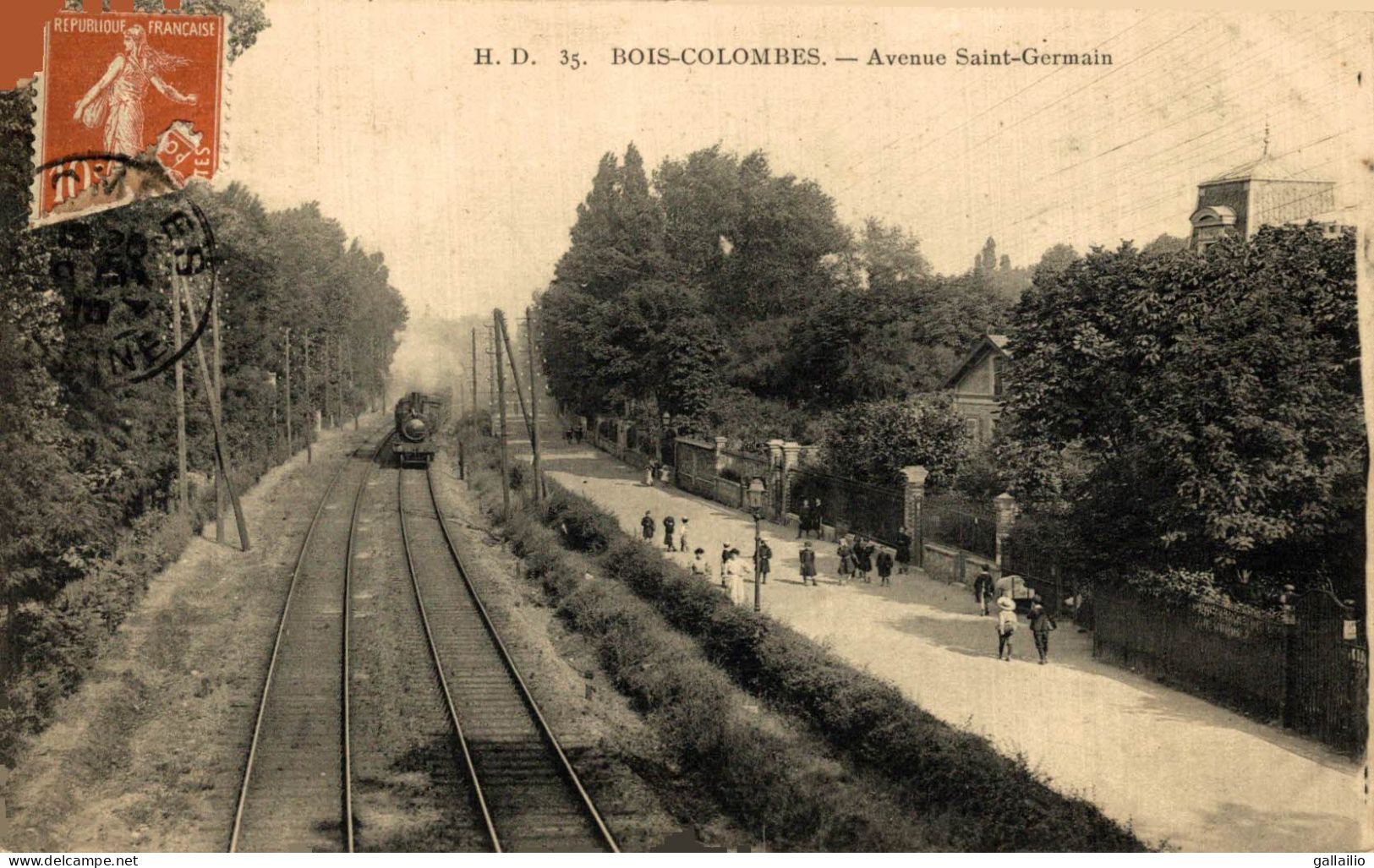 BOIS COLOMBES AVENUE SAINT GERMAIN - Other & Unclassified