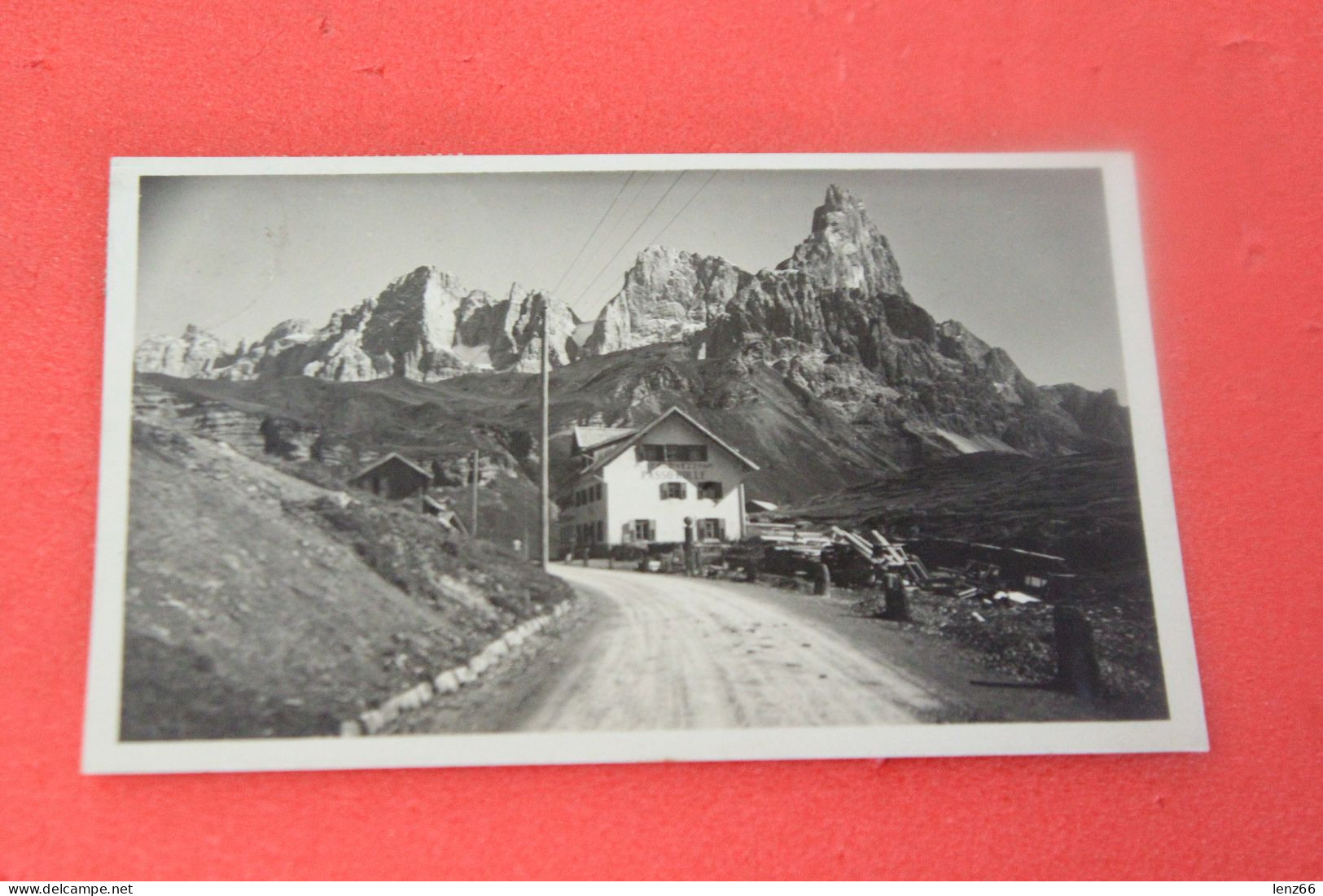 Trento Passo Rolle Albergo Vezzana Veduta D' Estate 1929 Ed. Gadenz - Trento