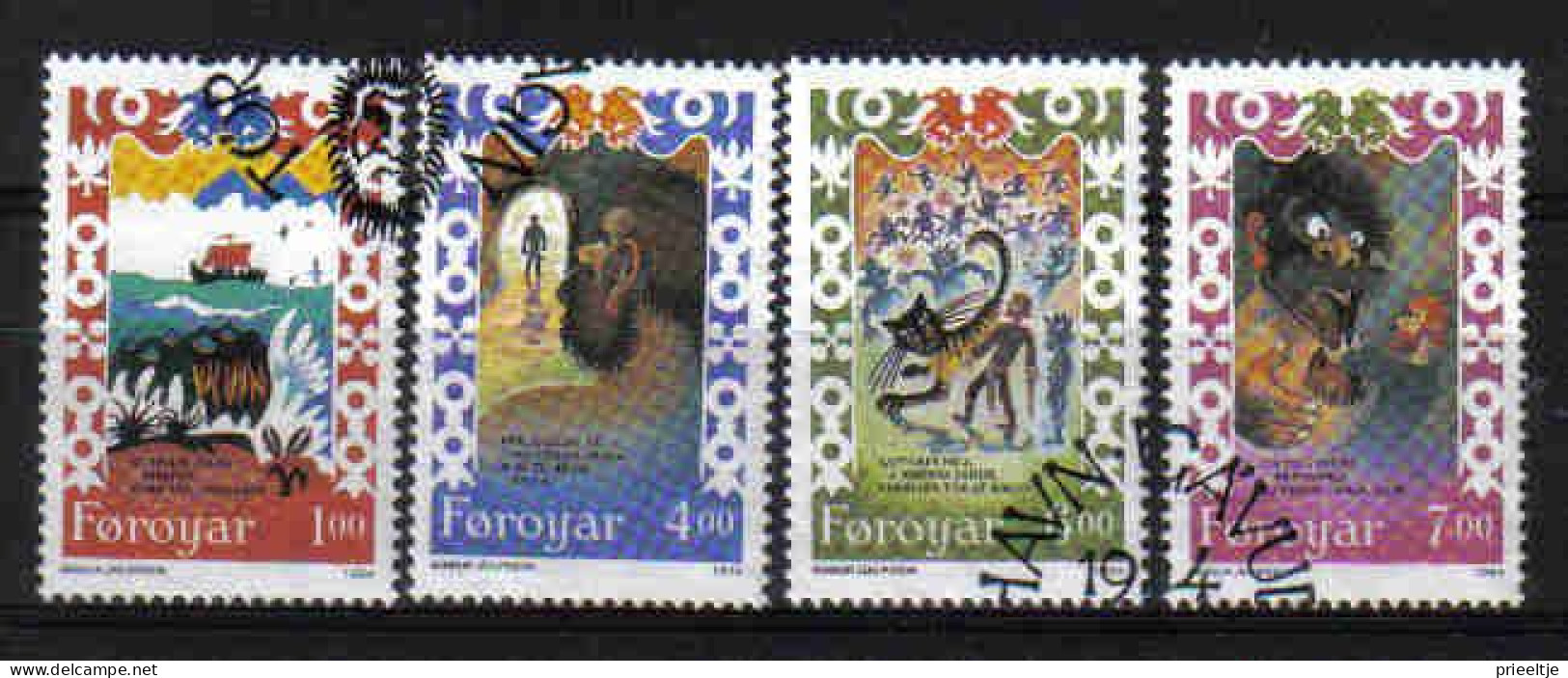 Faroer 1994 Tales & Legends  Y.T. 262/265 (0) - Färöer Inseln