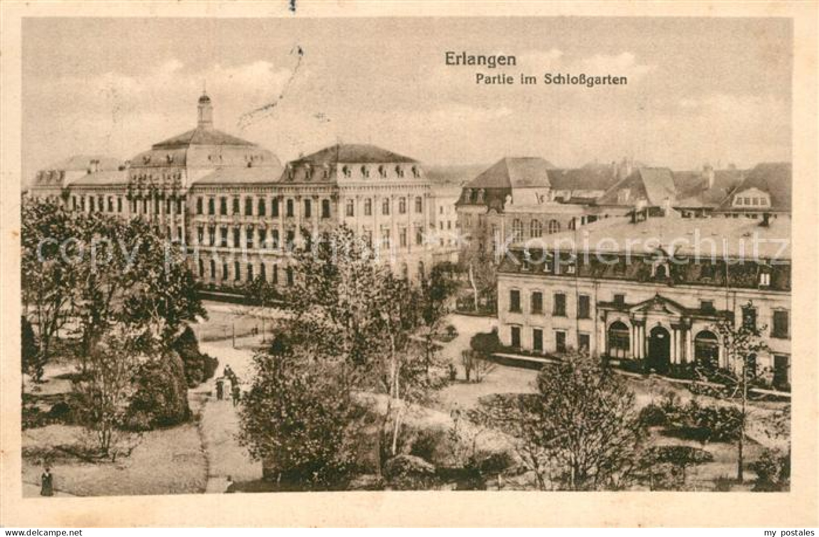 73551176 Erlangen Partie Im Schlossgarten Erlangen - Erlangen