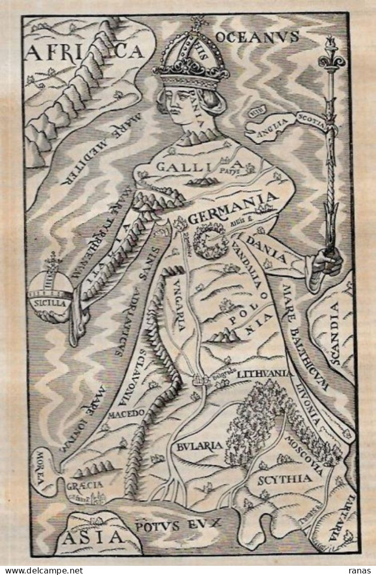 Revue Magasin Pittoresque Novembre 1849 Carte Maps Lithuanie Lithuania Pologne - 1800 - 1849