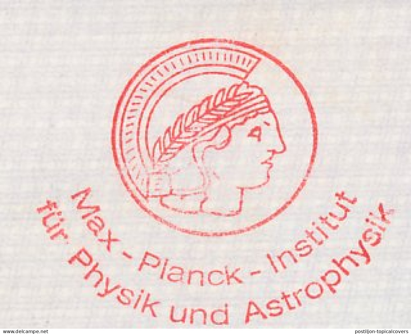 Meter Cut Germany 1976 Max Planck - Physics And Astrophysics - Astronomia