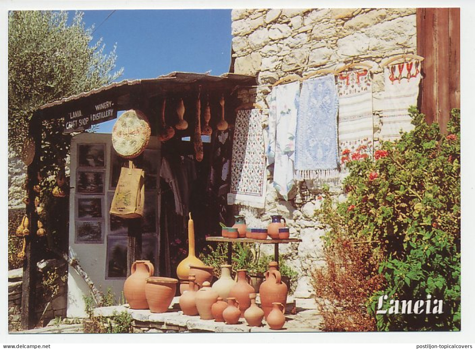 Postal Stationery Cyprus Pottery - Porselein