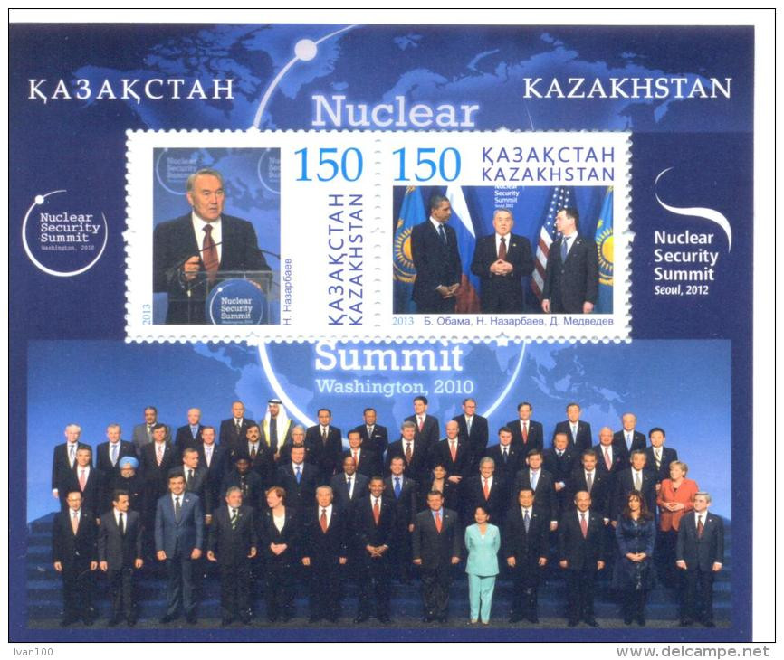 2013.Kazakhstan, Nuclear Security Summitts, S/s, Mint/** - Kazakhstan