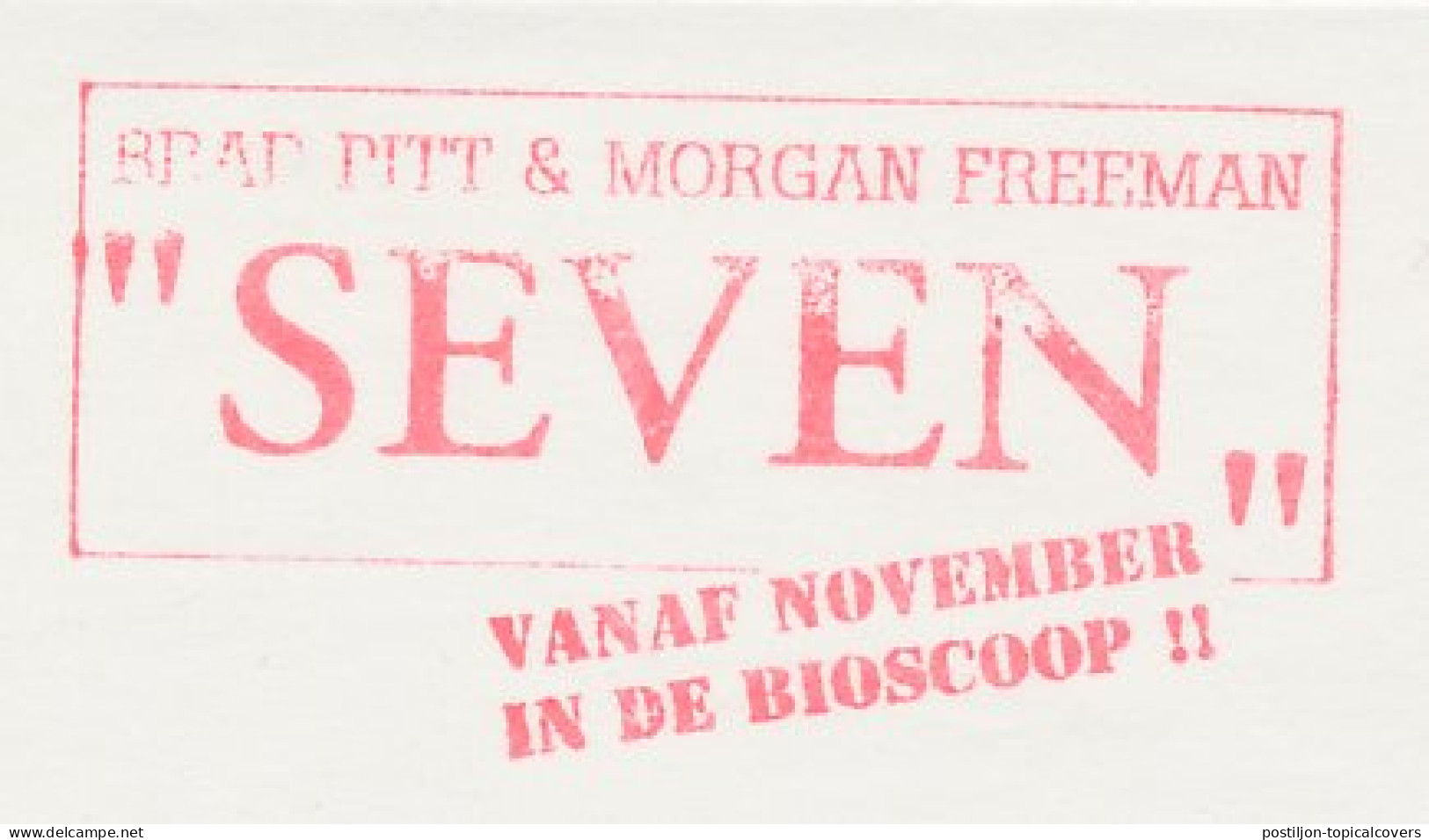 Meter Cut Netherlands 1995 Seven - Movie - Cinema