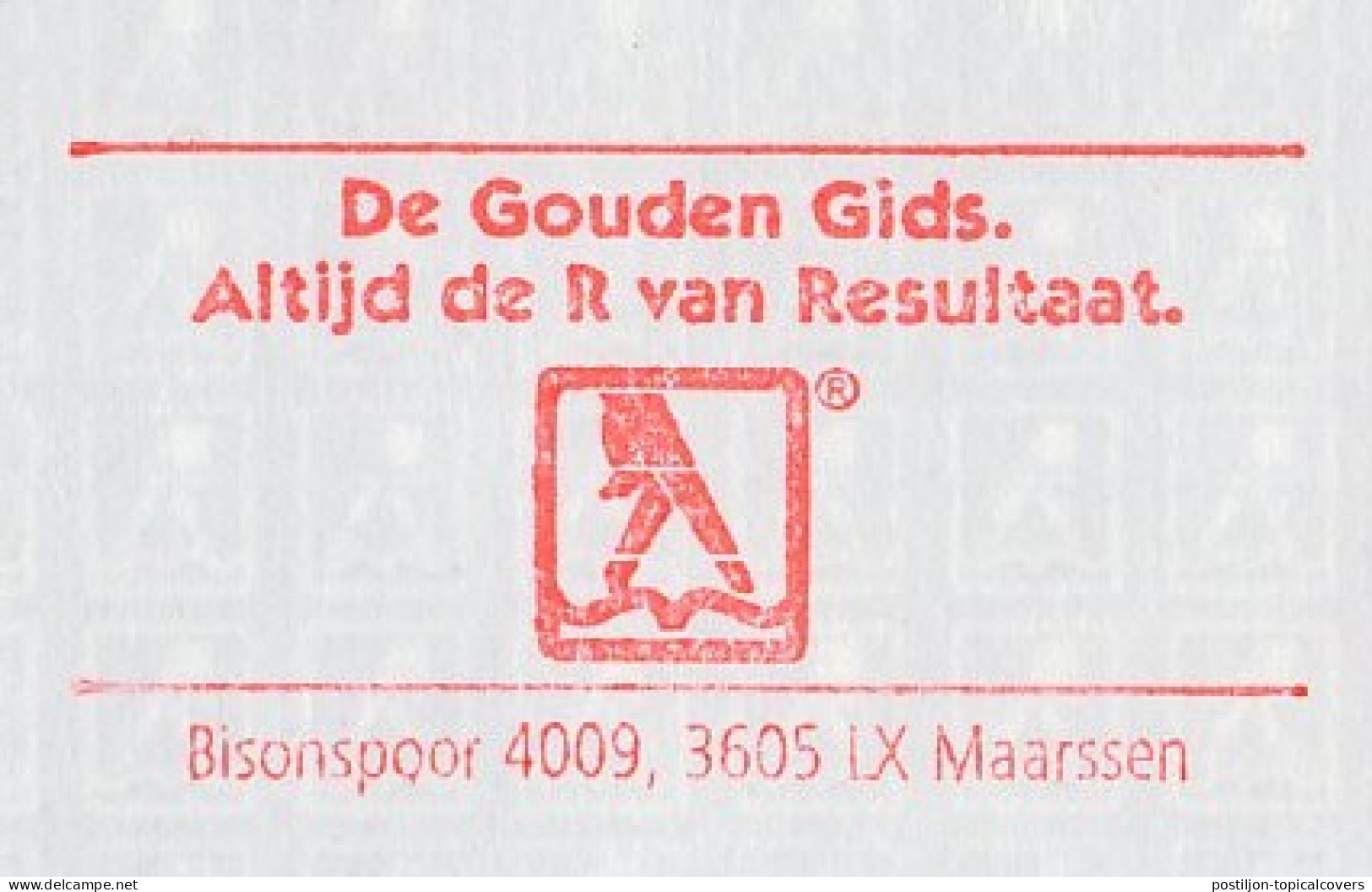 Meter Cover Netherlands 1995 Yellow Pages - Non Classés