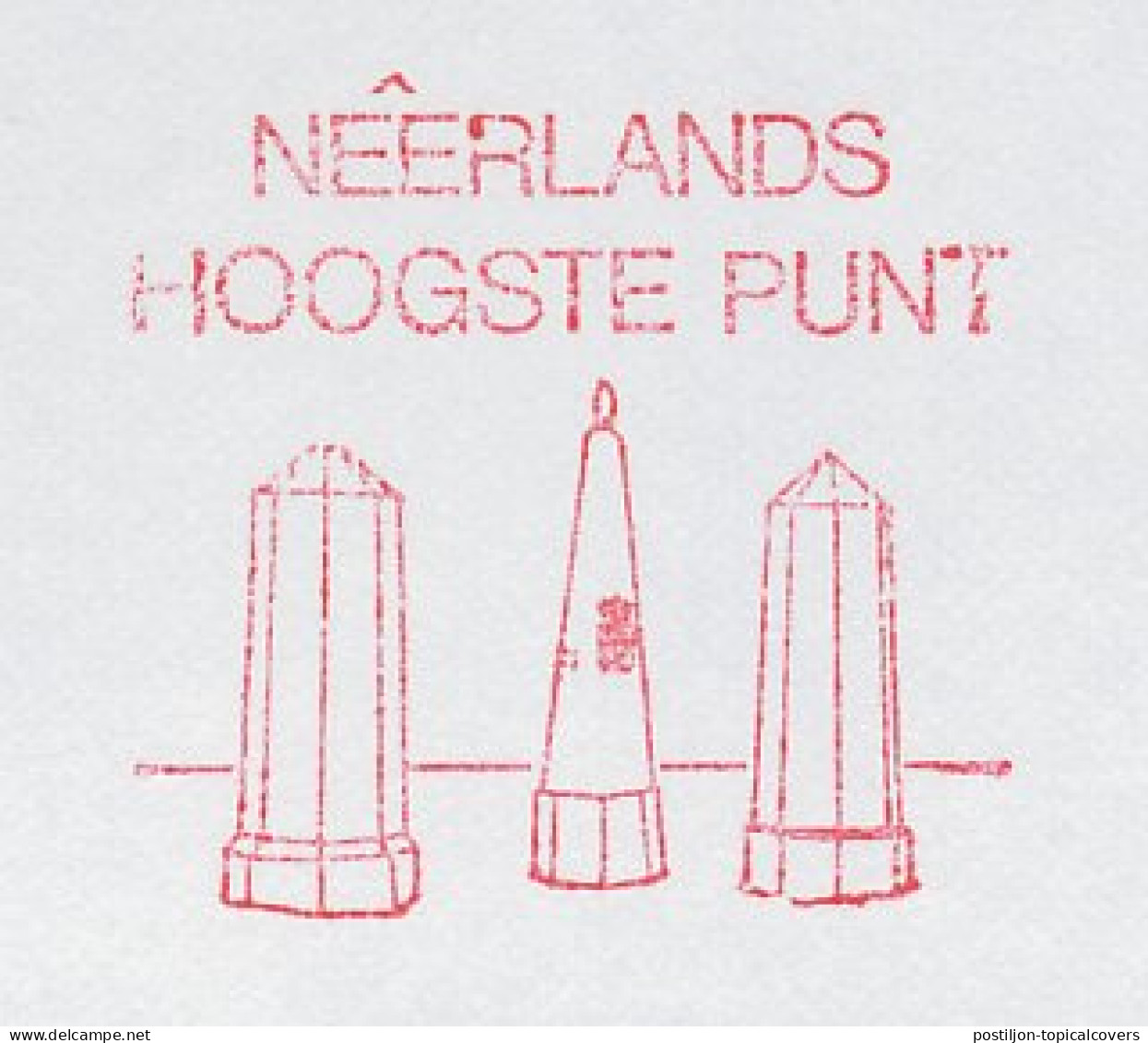 Meter Cut Netherlands 1990 Boundary Posts - Belgium - The Netherlands - Germany  - Unclassified