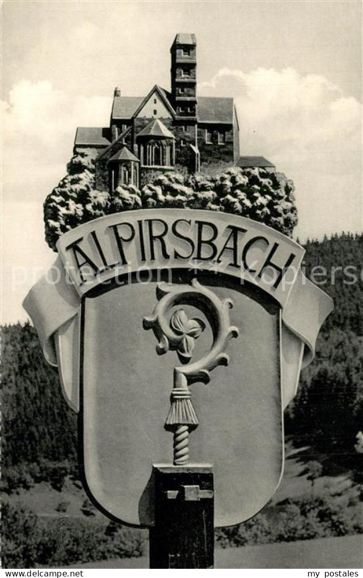 73550839 Alpirsbach Origineller Wegweiser Alpirsbach - Alpirsbach