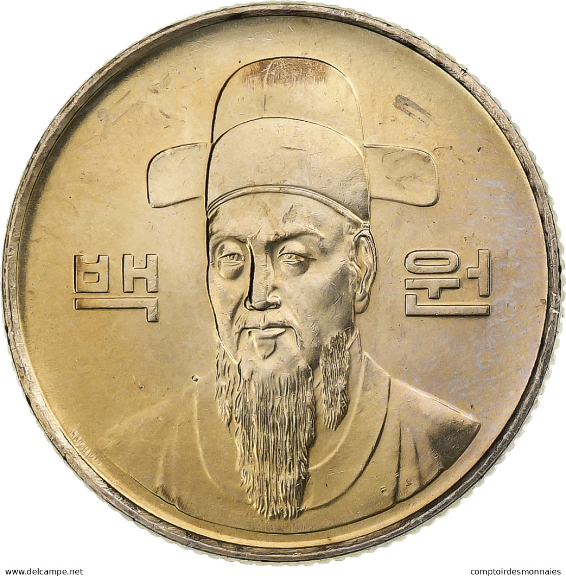 Corée, 100 Won, 1983, Nickel, SUP - Korea (Zuid)