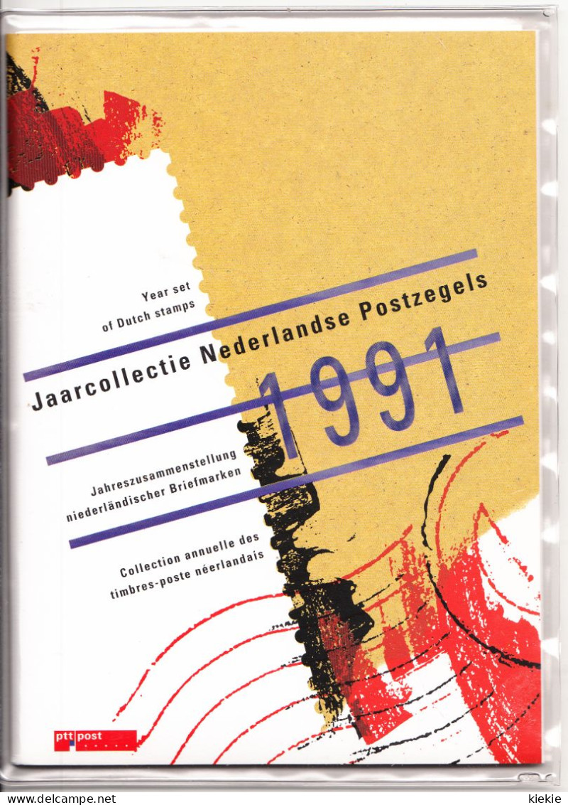 OPRUIMING POSTFRISSE JAARSET NEDERLAND.  1991 - Ongebruikt
